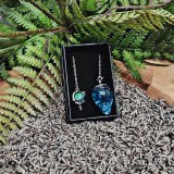 Pendule Apatite bleue L3