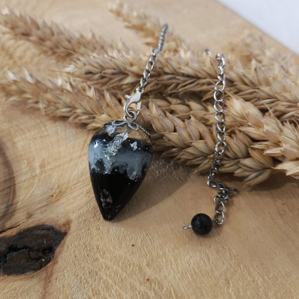 Pendule Obsidienne L7