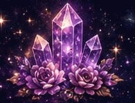 Cristaux violets