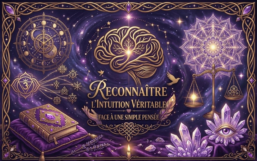 Reconnaître une intuition véritable face à une simple pensée